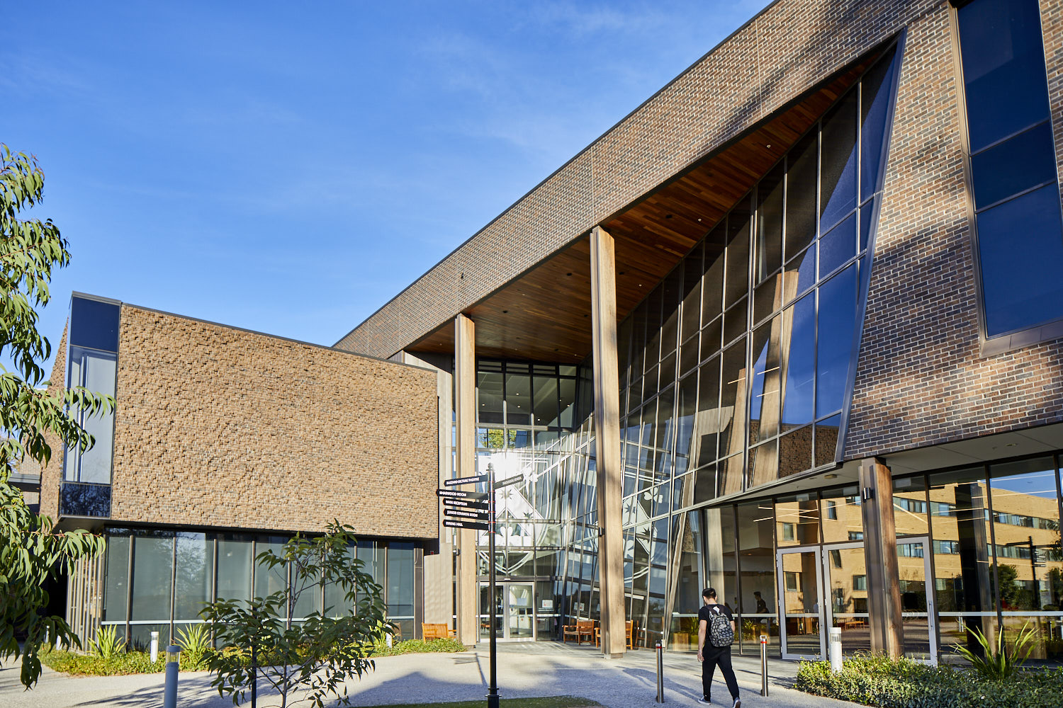 External of Gateway Building, Trinity College